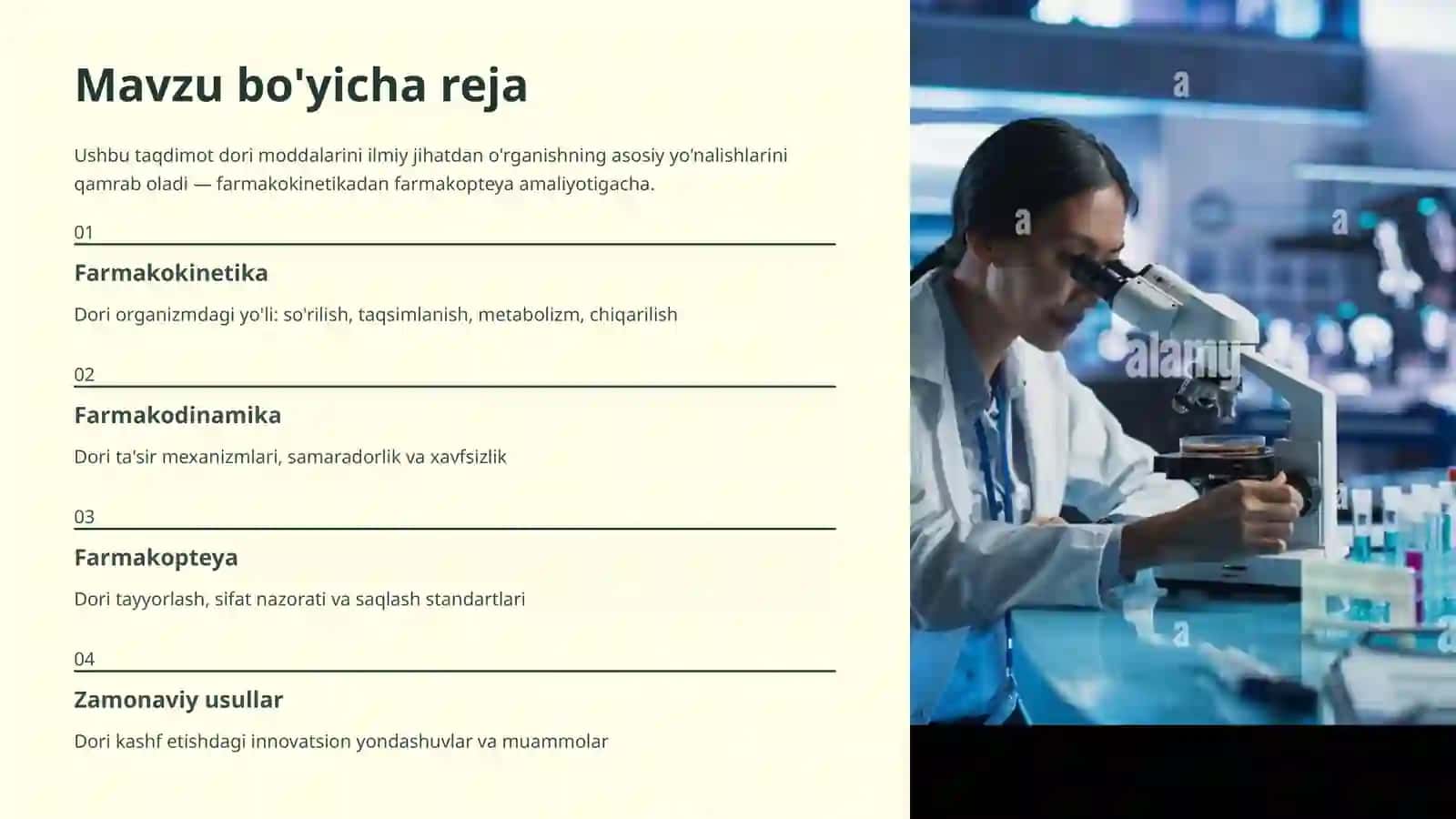 Farmakologiya | Abdullayeva Odinaxon 2