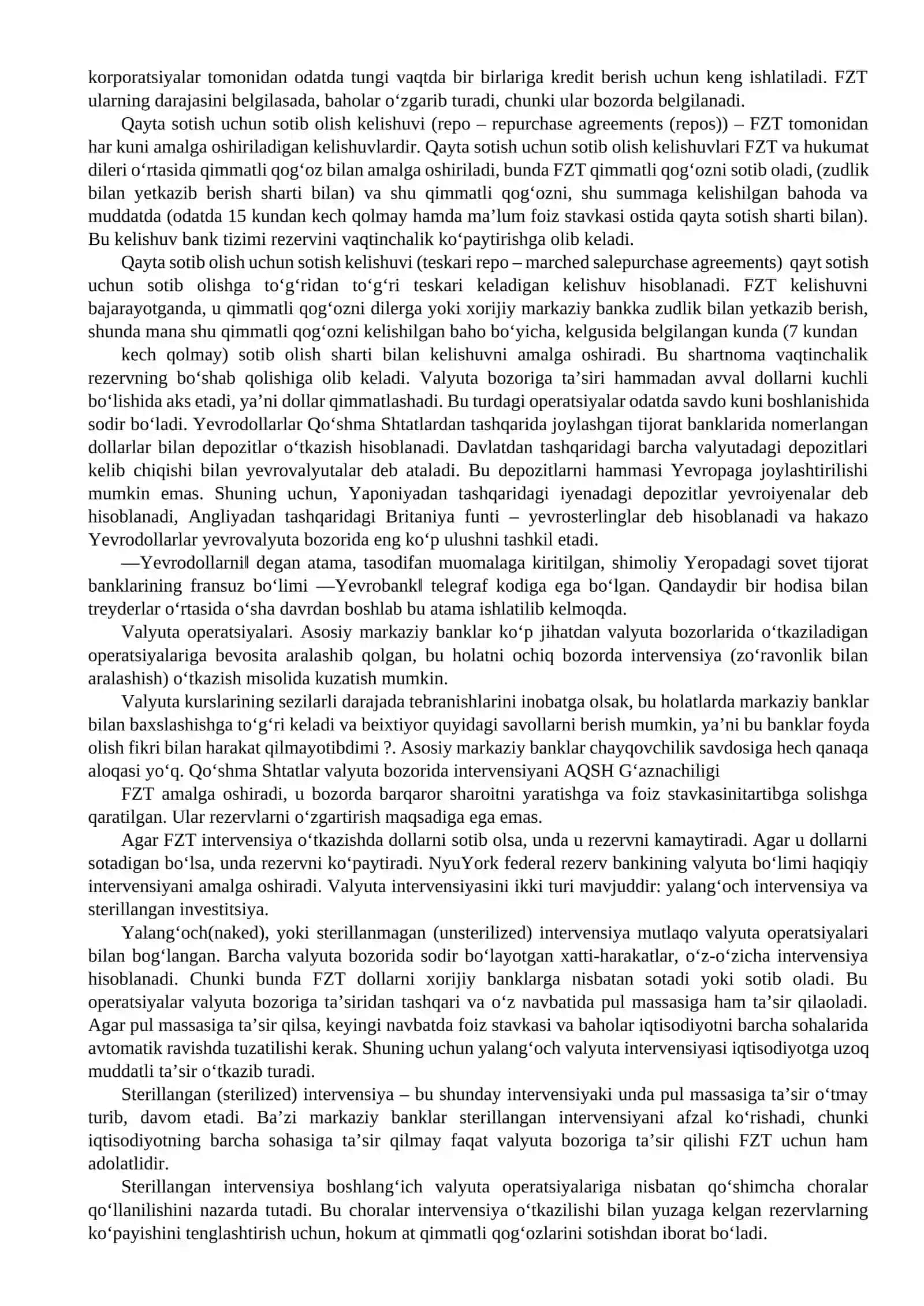 Xorijiy davlatlarning bank tizimi 2
