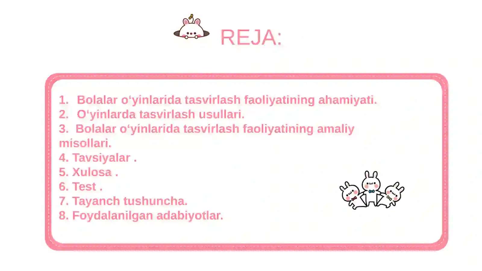 Bolalar o’yinlarida tasvirlash faoliyati slayd 2