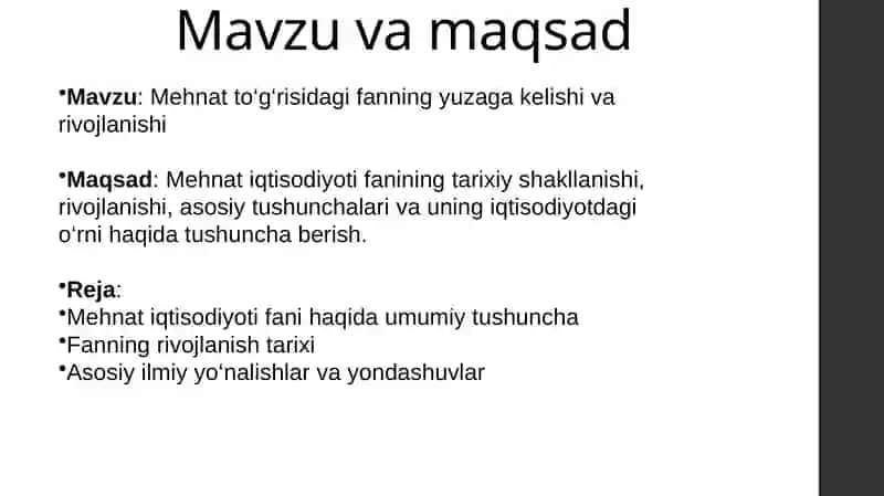Mehnat iqtisodiysi 2