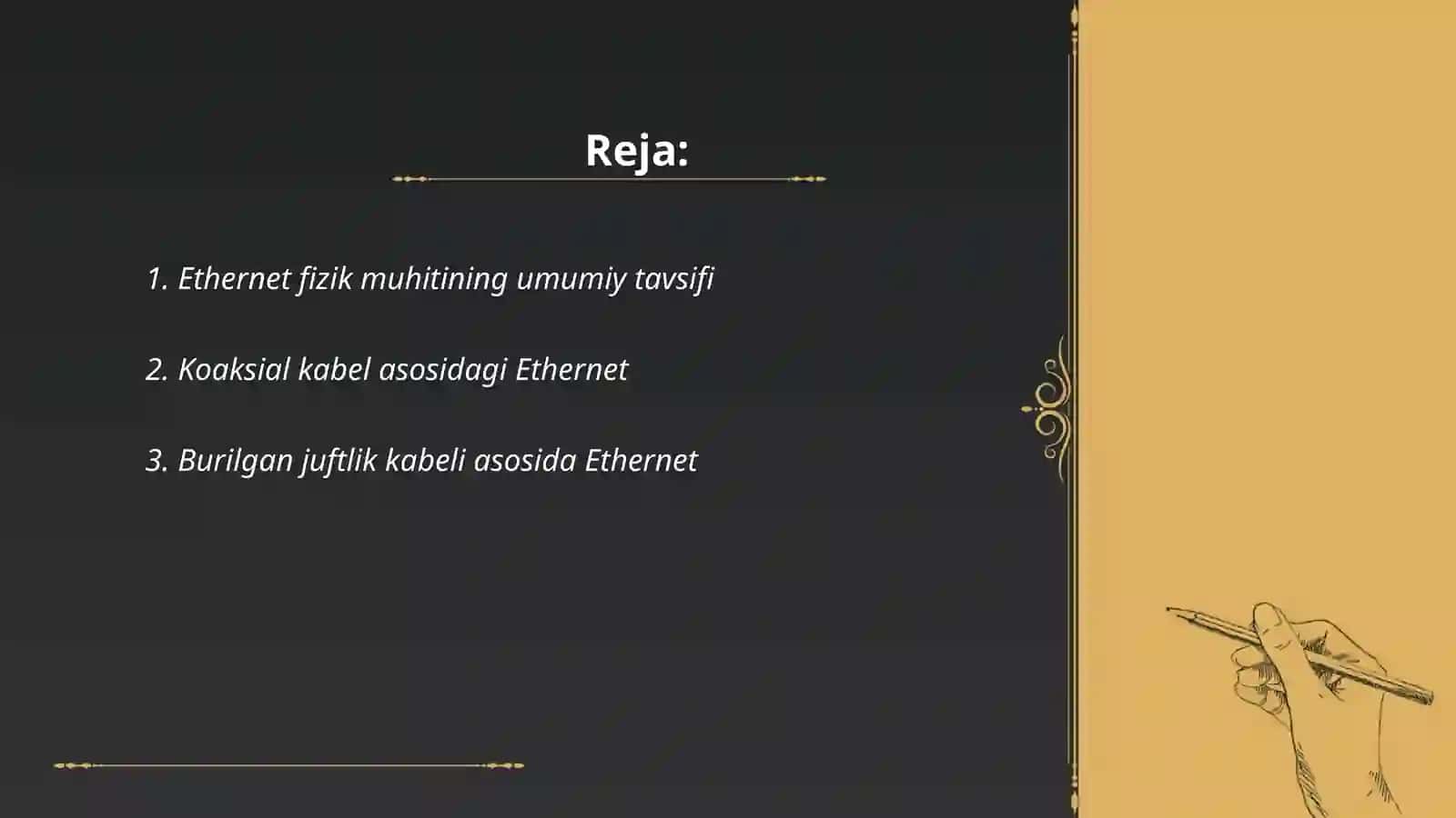 Ethernet Fizik Muhitining Turlari 2