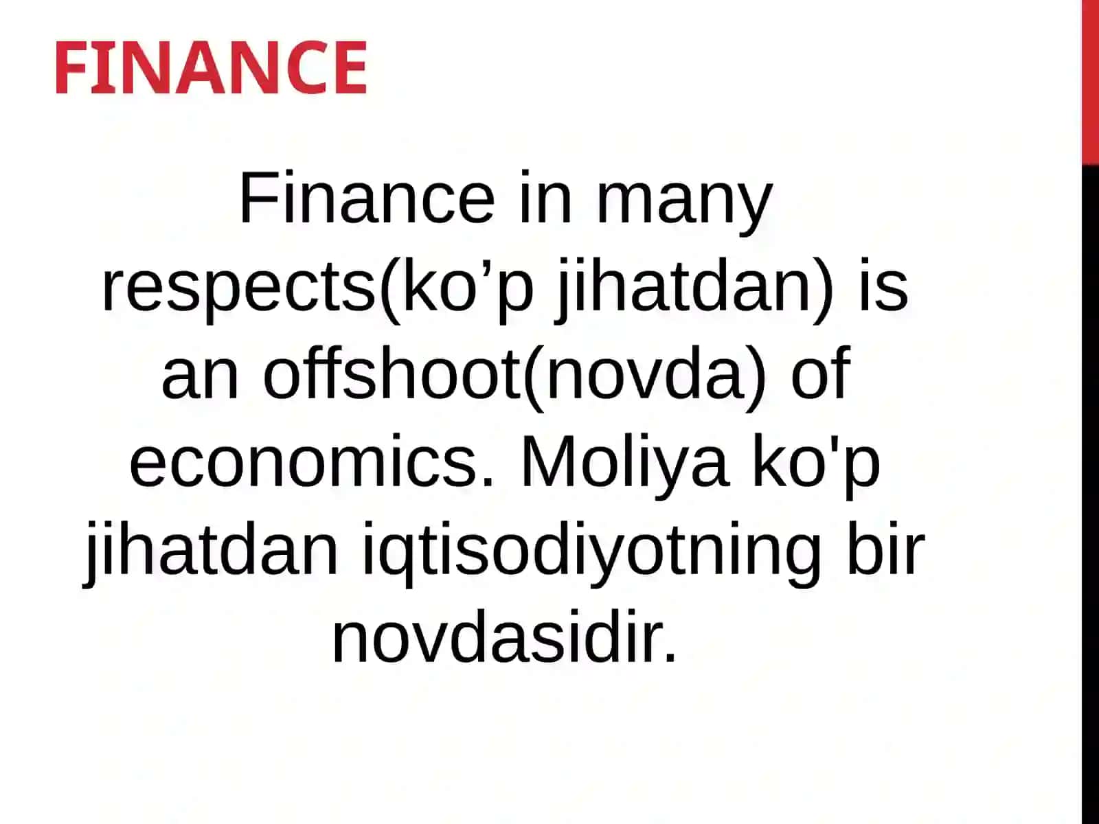 Moliya va iqtisodotda 2