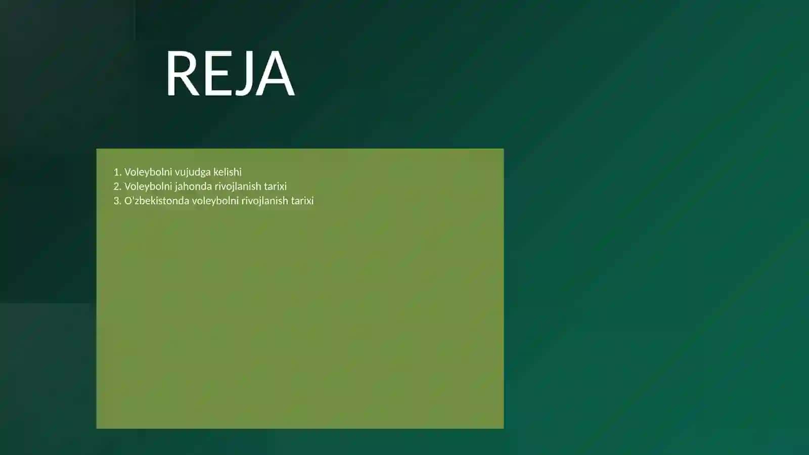 Voleybol tarixi 2