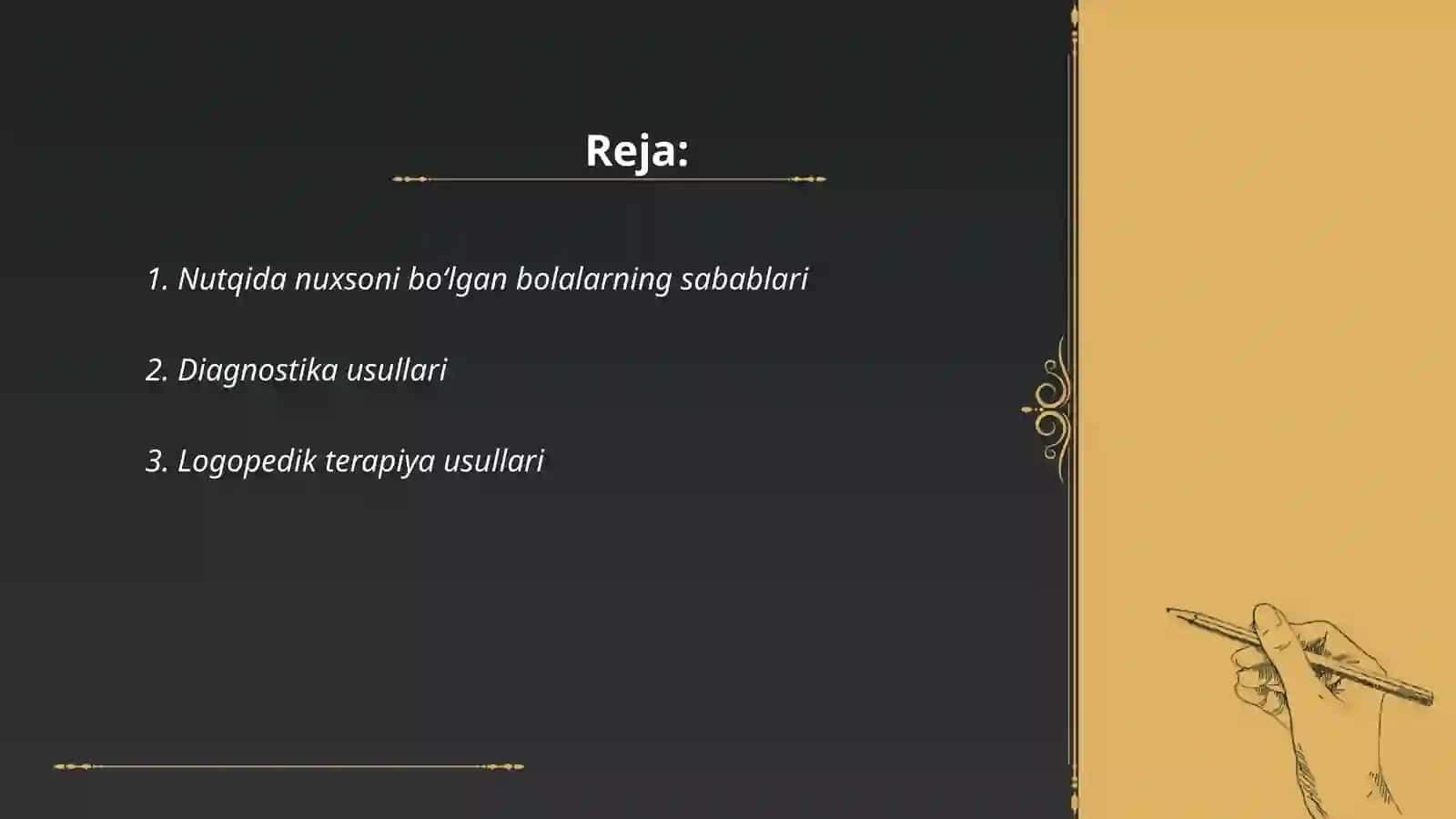 Nutqida nuxsoni boʻlgan bolalar 2