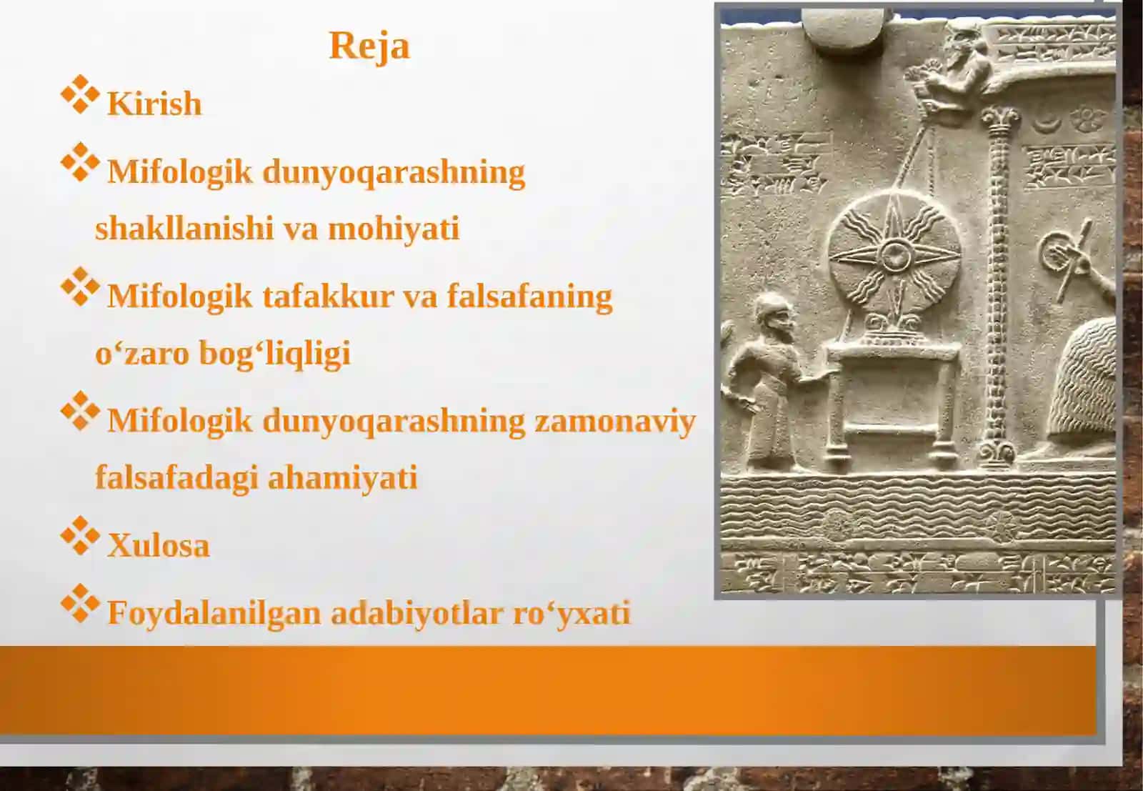 Mifologik dunyoqarashning falsafiy ahamiyati 2