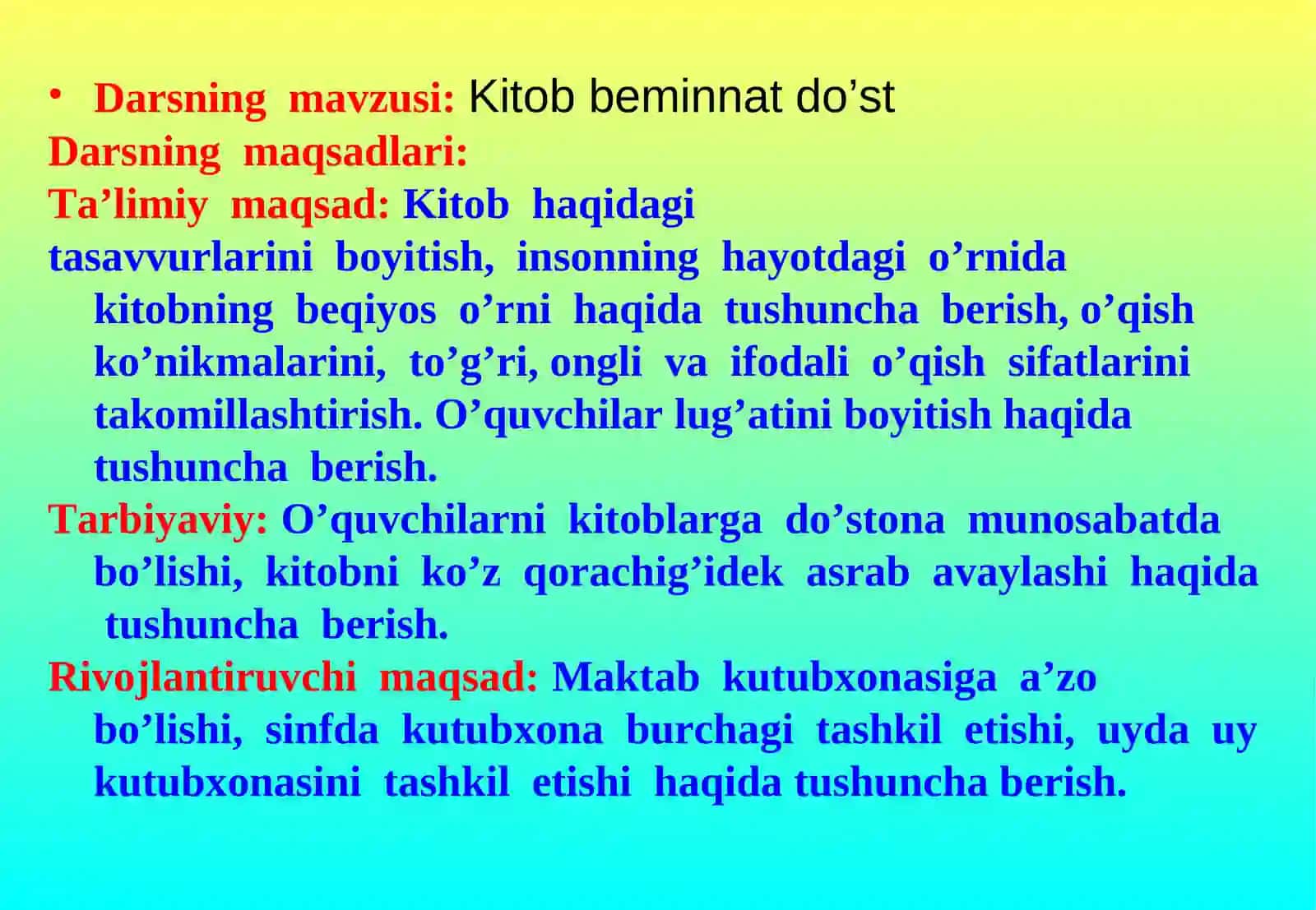 Kitob-beminnat do’st 2