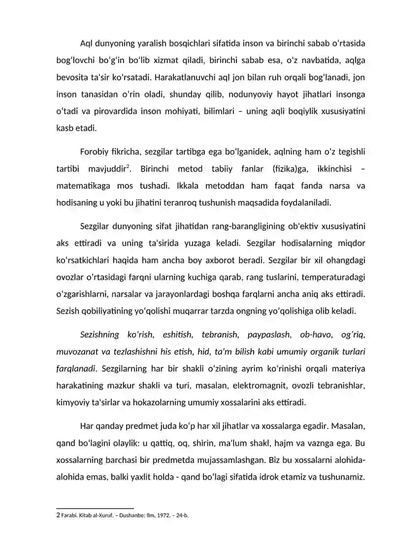 Hissiy, empiyrik va mantuqiy bilim 2