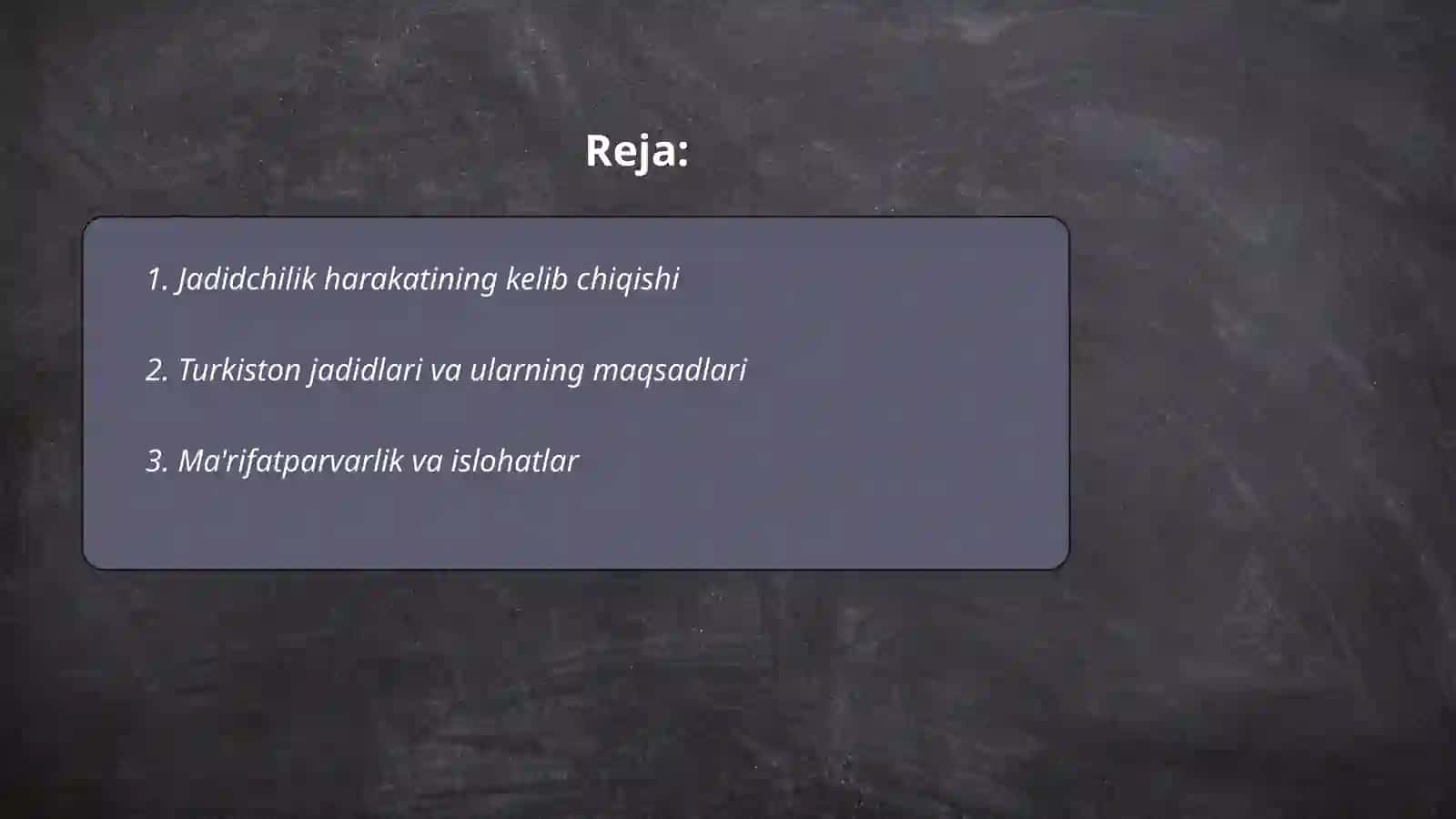 Turkistonda jadidchilik harakatlari 2
