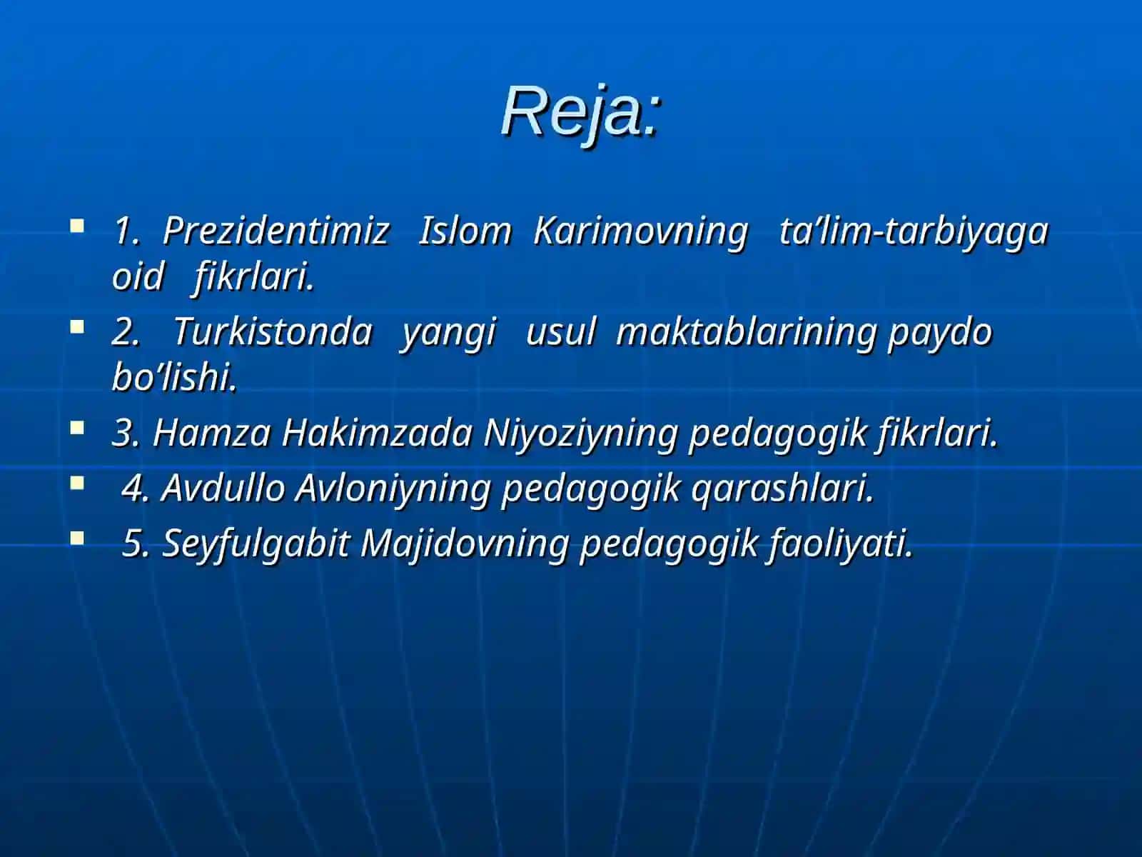 Yangi usul maktablarining ta’lim taraqqiyotidagi o’rni 2