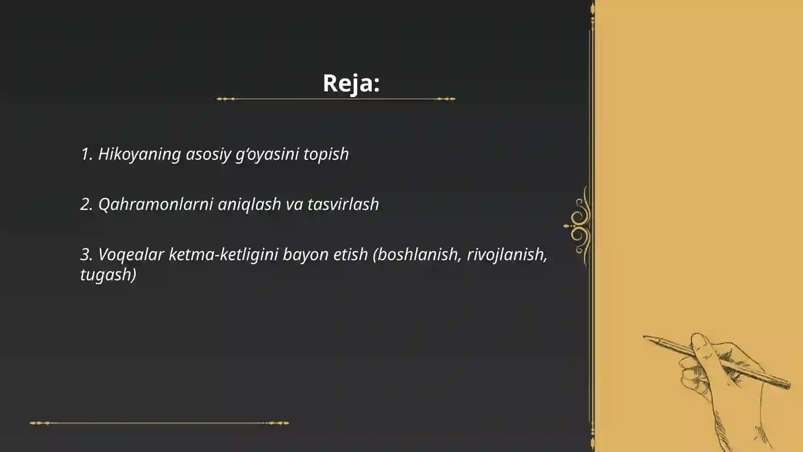 1-2-sinf o'qish savodxonligidan epik asarlar tahlili 2