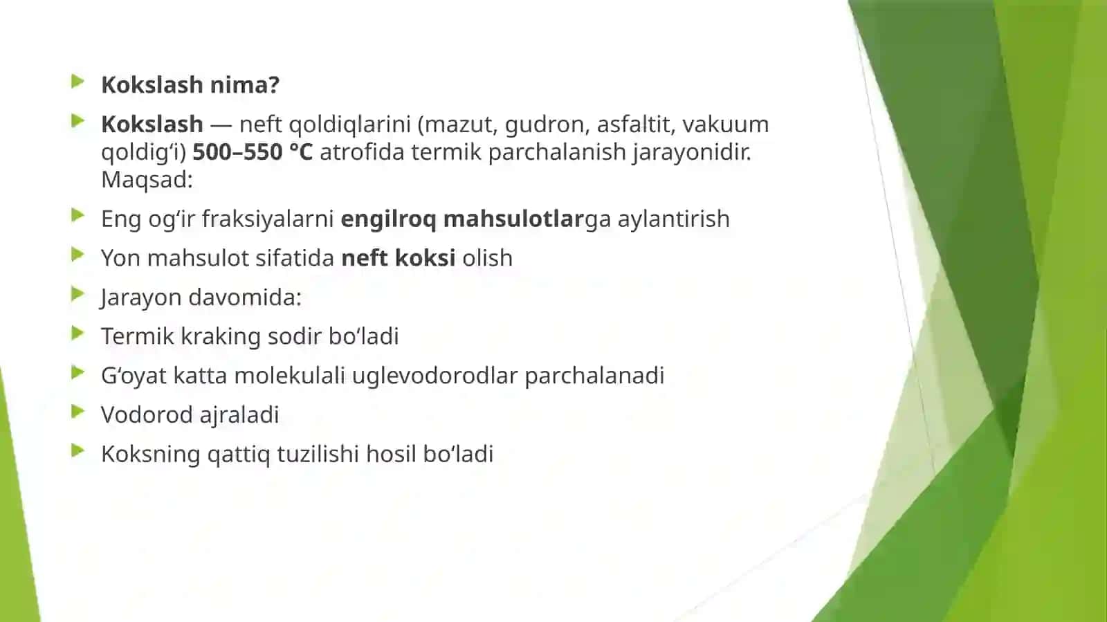 NEFT VA GAZ KIMYOSI XALILOV TURABOYNING NEFTNI BIRLAMCHI QAYTA ISHLASH FANIDAN TAYYORLAGAN TAQDIMOTI2025-YIL 2