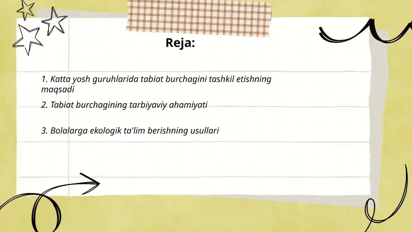 Katta yosh guruhda tabiat burchagi va uning ahamiyati 2