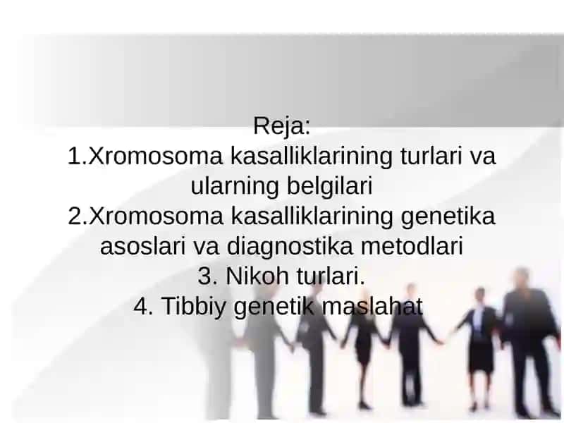 Irsiy kasalliklar 2