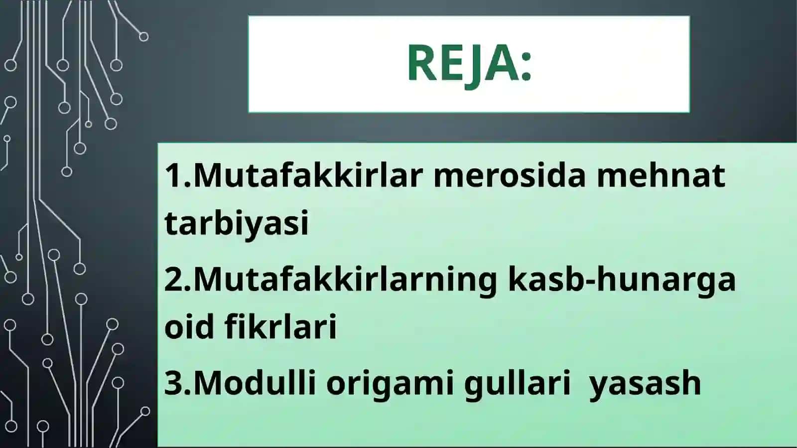 Mutafakkirlar merosida mehnat tarbiyasi 2