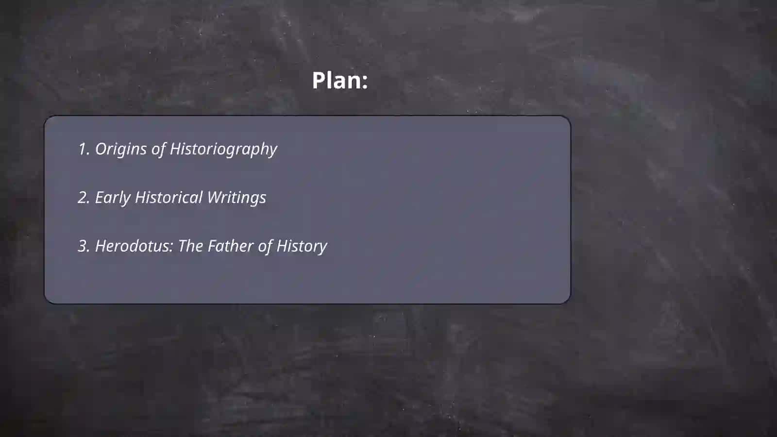First historians2 2