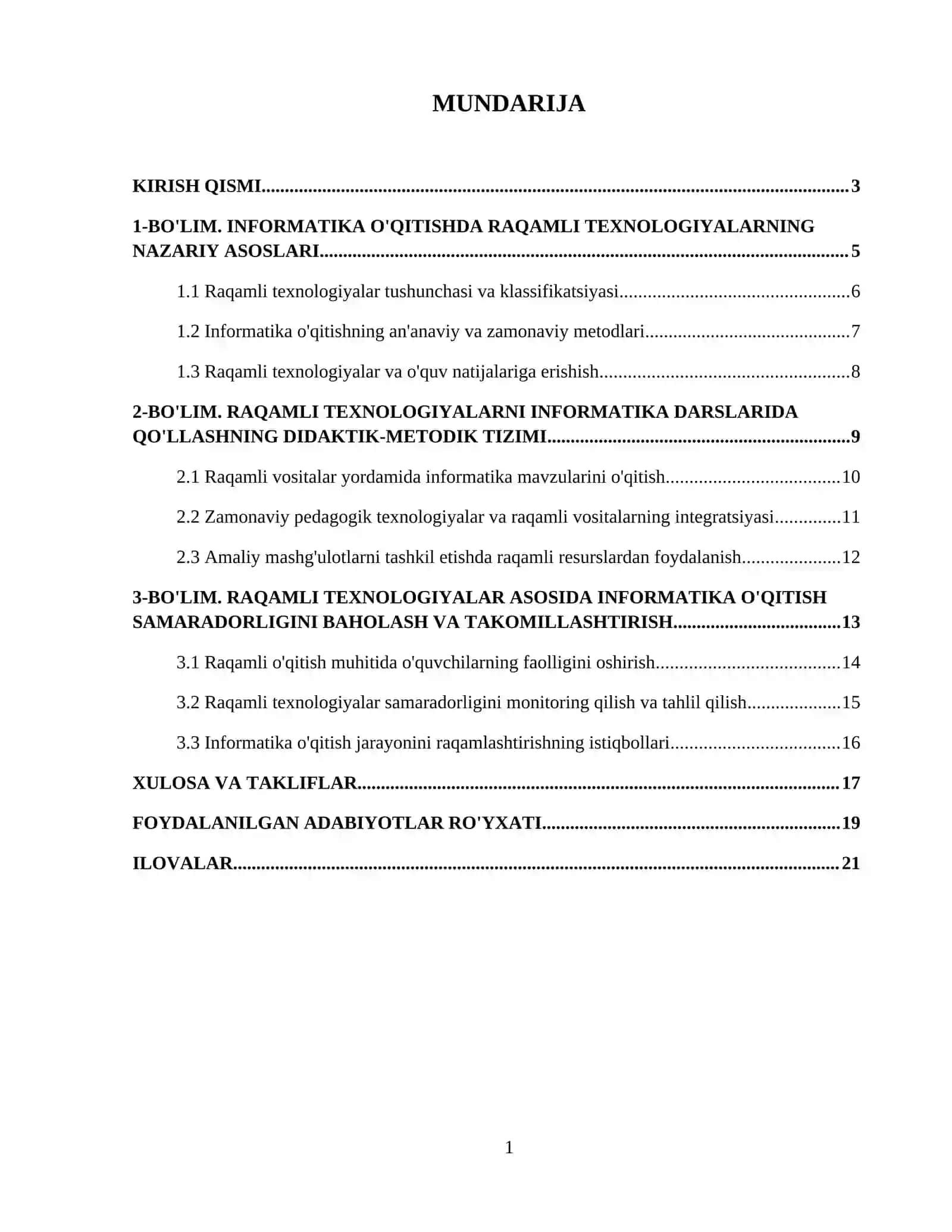 Raqamli texnologiyalar asosida informatika oʻqitish samaradorligini oshirish 2