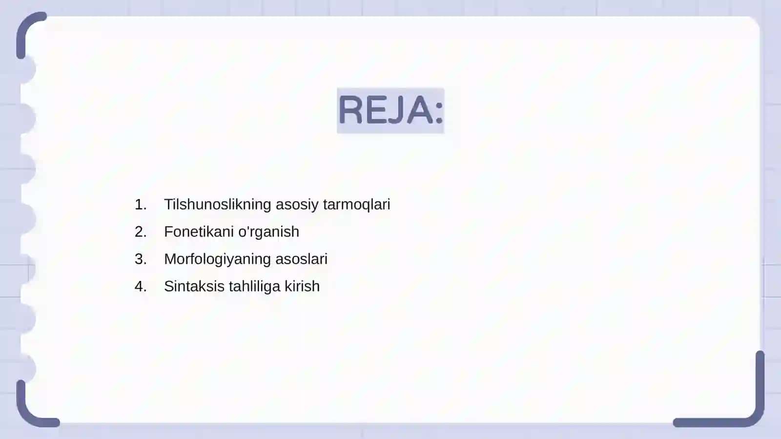 Tilshunoslikning asosiy tarmoqlari 2