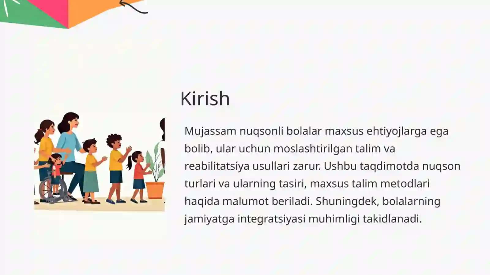 Mujassam Nuqsonli Bolalar 2