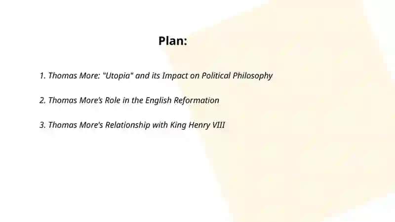 Thomas More: "Utopia" and its Impact on Political Philosophy 2