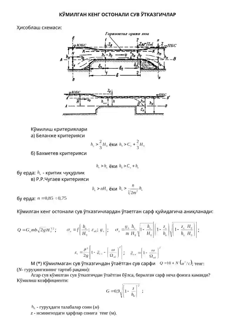 КЕНГ ОСТОНАЛИ СУВ ЎТКАЗГИЧЛАР 2