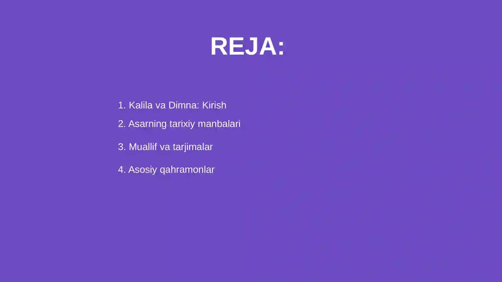 Kalila va dimna rivoyatlari 2