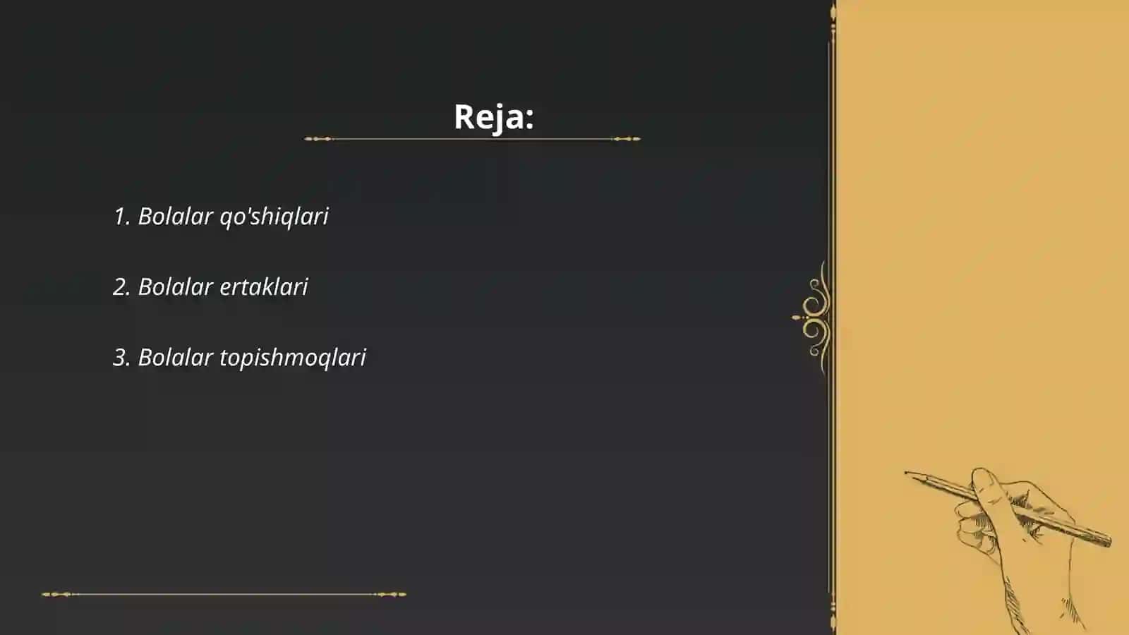 Bolalar folklori 2