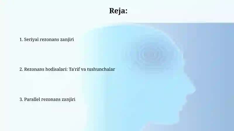 Rezonans hodisalari: Ta'rif va tushunchalar 2
