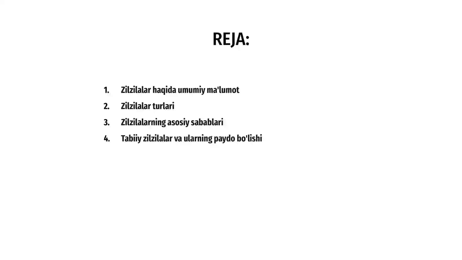 Zilzilalar va ularning kelib chiqish sabablari 2