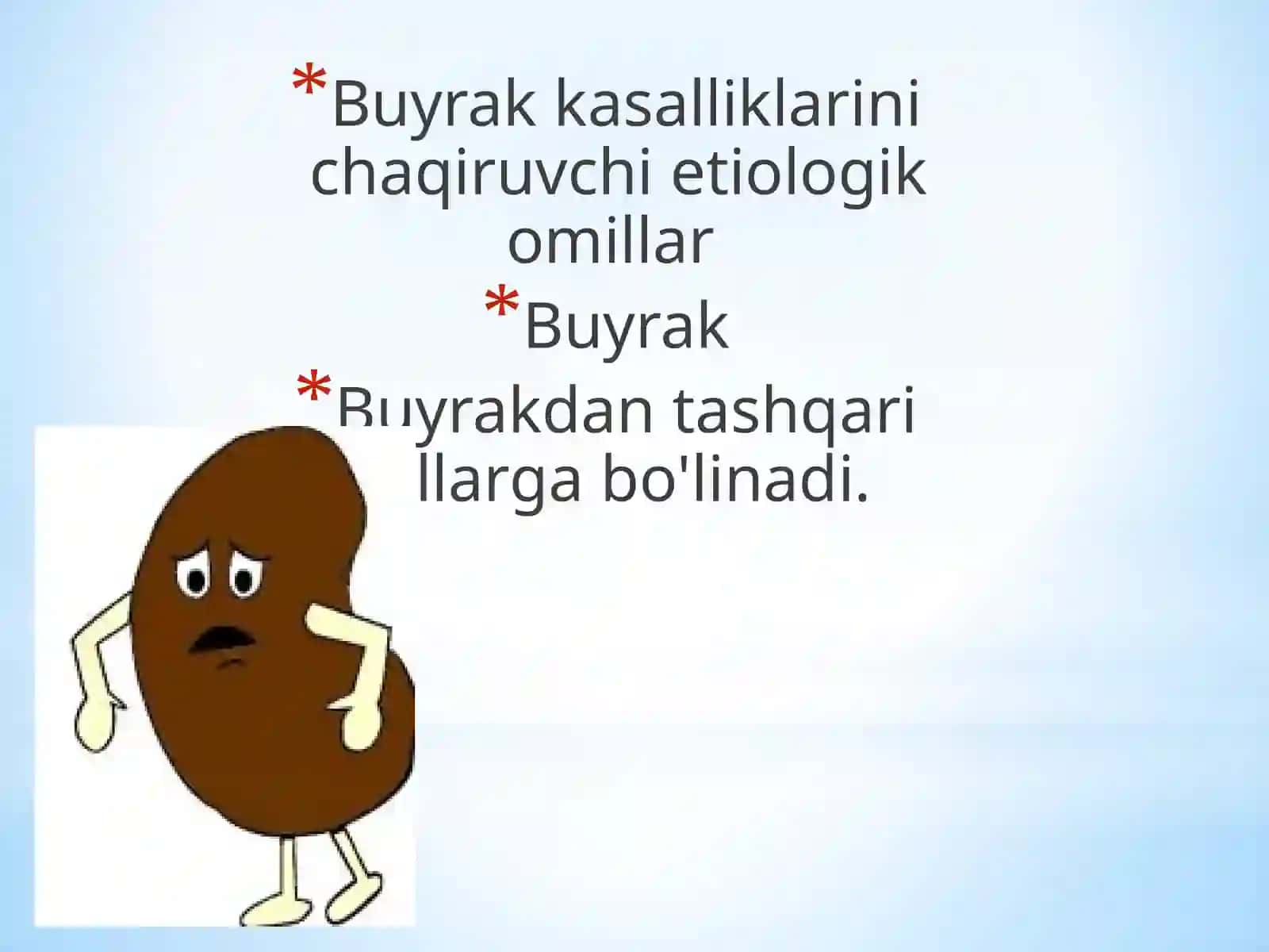 Buyrak kasalliklari 2