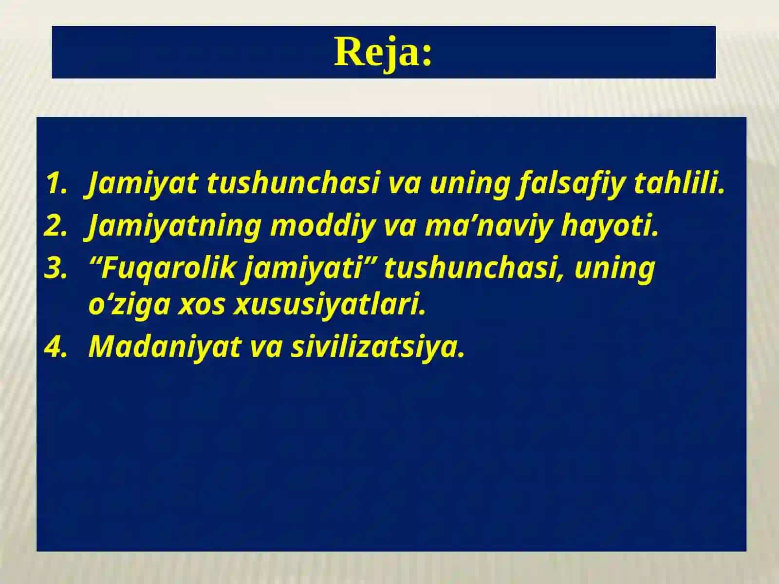 Jamiyattushunchasivauningfalsafiytahlili 2