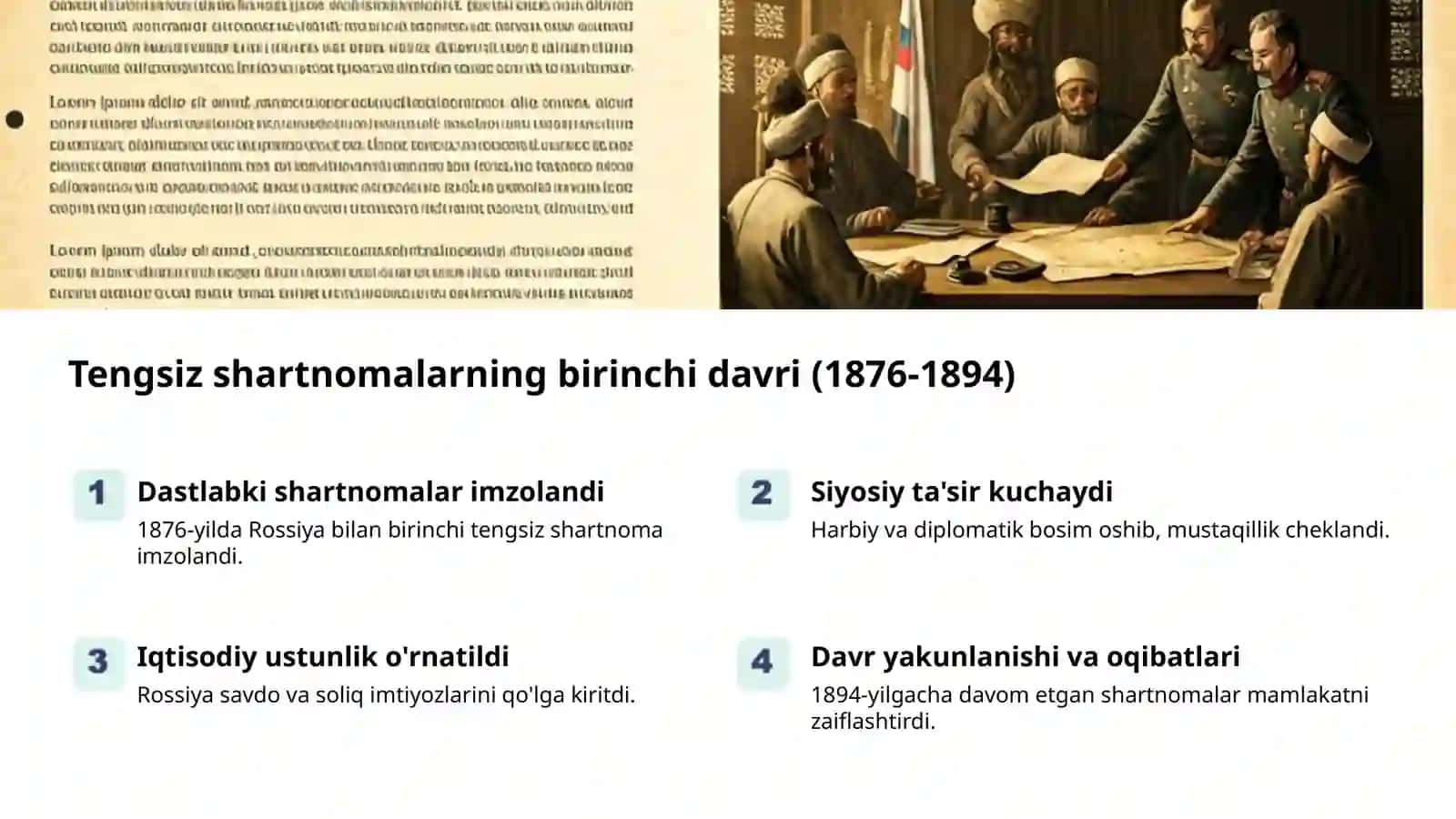 Koreya va G'arb: Tengsiz shartnomalar 2