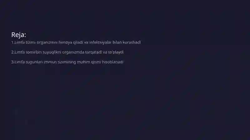 Limfa sistemasi 2