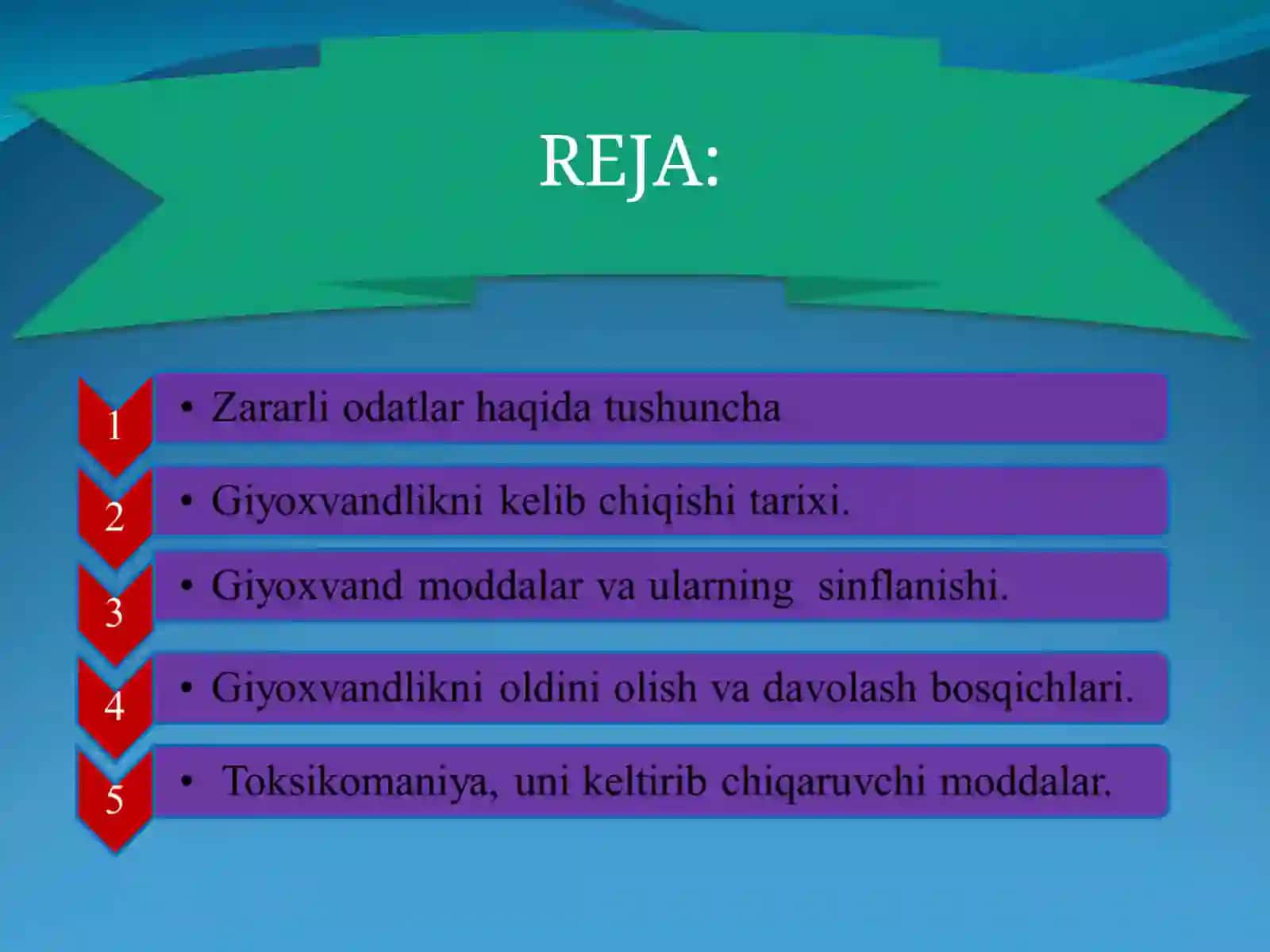 Giyohvandlik va uning zararli oqibatlari 2