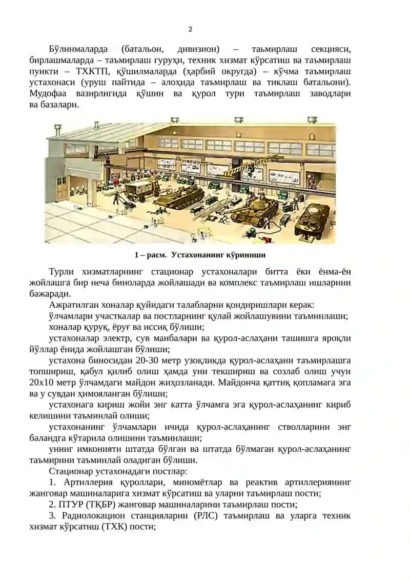 2-МАВЗУ: Техник таъминот системаси 2