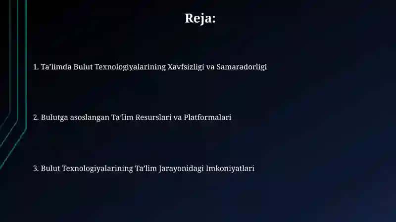 Bulut Texnologiyalari 2