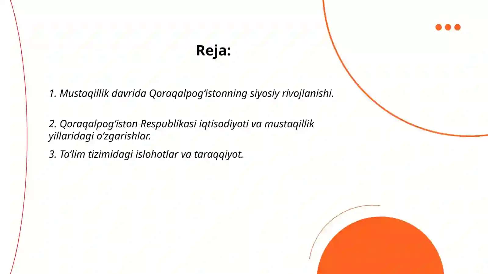 Mustaqillik yillarida Qoraqalpog‘iston Respublikasi 2