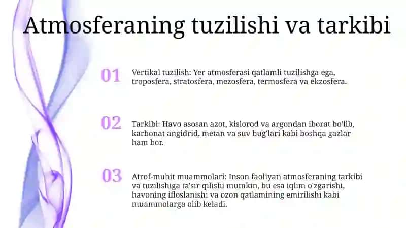 Atmosferaning Tuzilishi Va Uning Muammolari 2