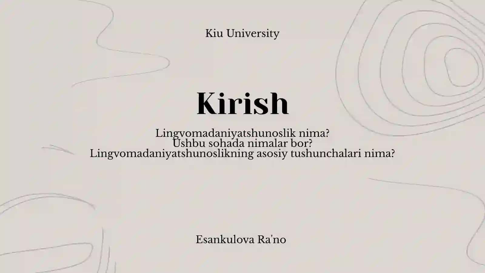 Lingvomadaniyatshunoslik 2
