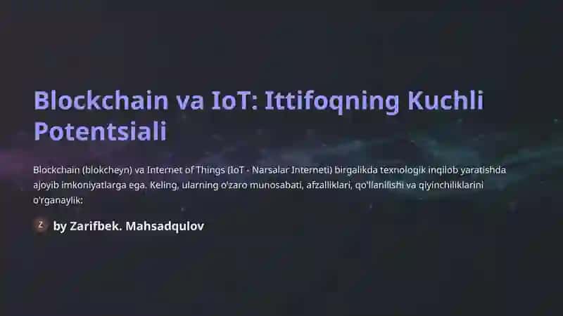 Internet of Things xavfsizligi 2