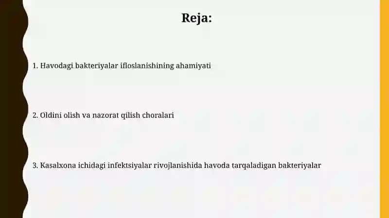 Havodagi Bakteriyalar Ifloslanishining Ahamiyati 2