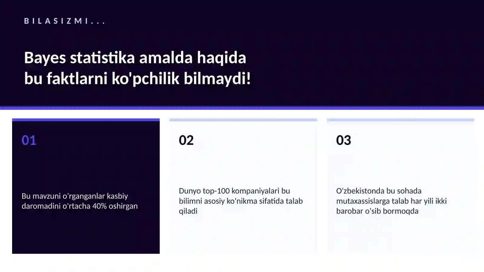 Bayes statistika amalda 2