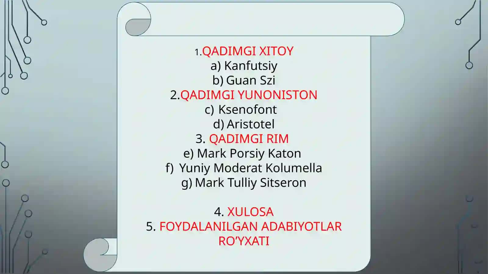 QADIMGI DAVRDA IQTISODIY QARASHLAR 2