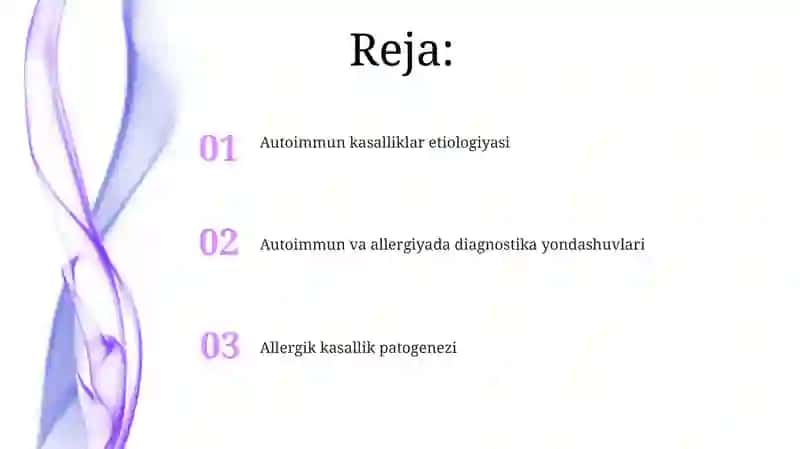 Autoimmun va allergik kasalliklar 2