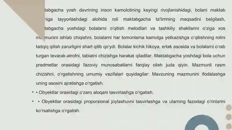 MAKTABGA TAYYORLOV GURUHDA BOLALARNI RASM CHIZISHGA O‘RGATISH METODLARI 2