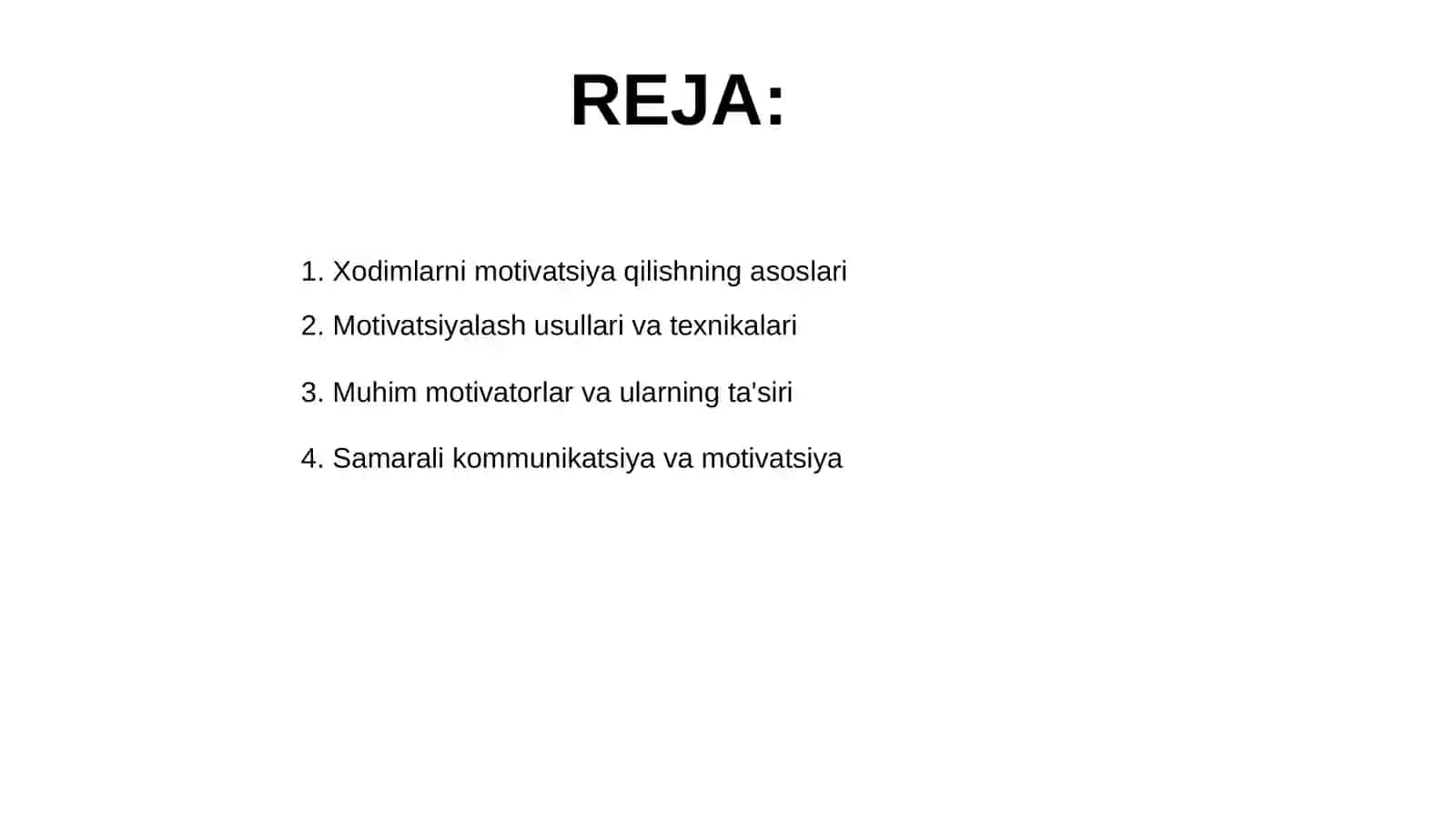 Xodimlarni mativatsiyalash 2