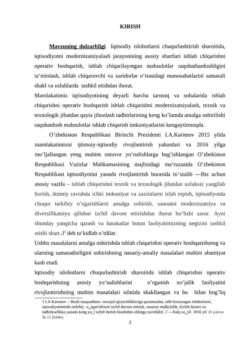 TOVAR XOSSALARI ISTE'MOL QIYMATI VA QIYMAT 2