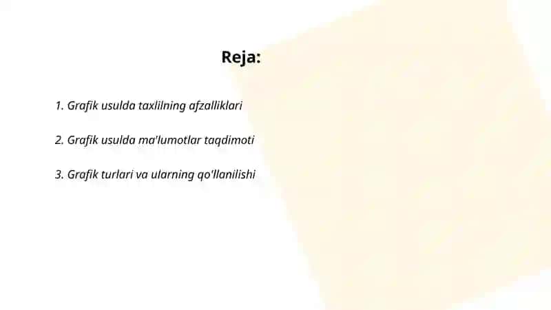 Grafik usulda taxlil 2