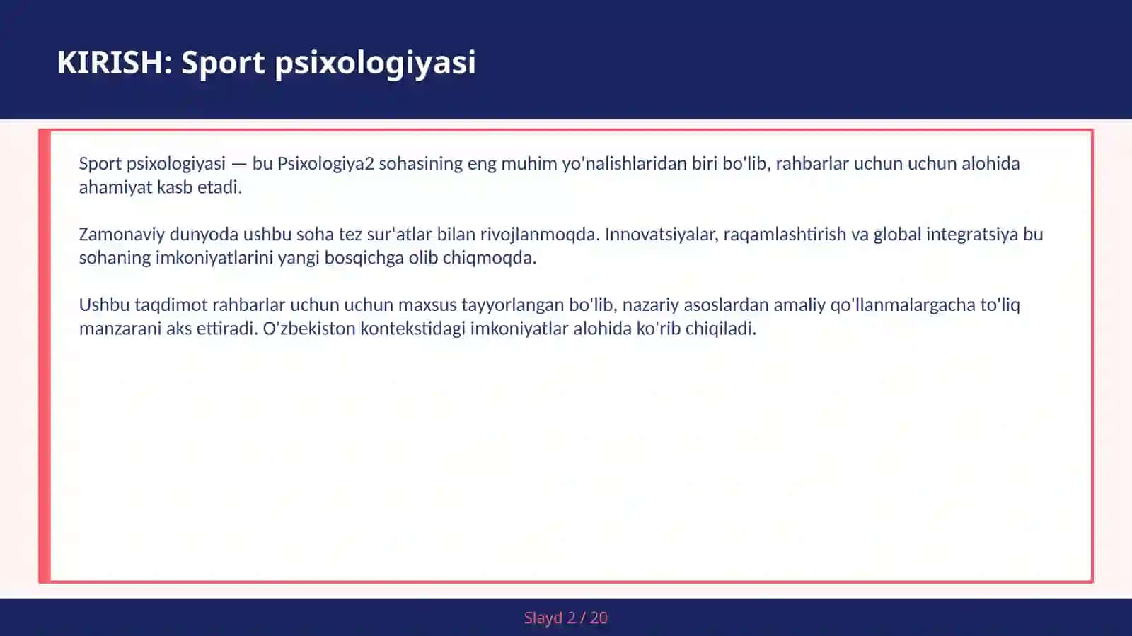 SPORT PSIXOLOGIYASI 2