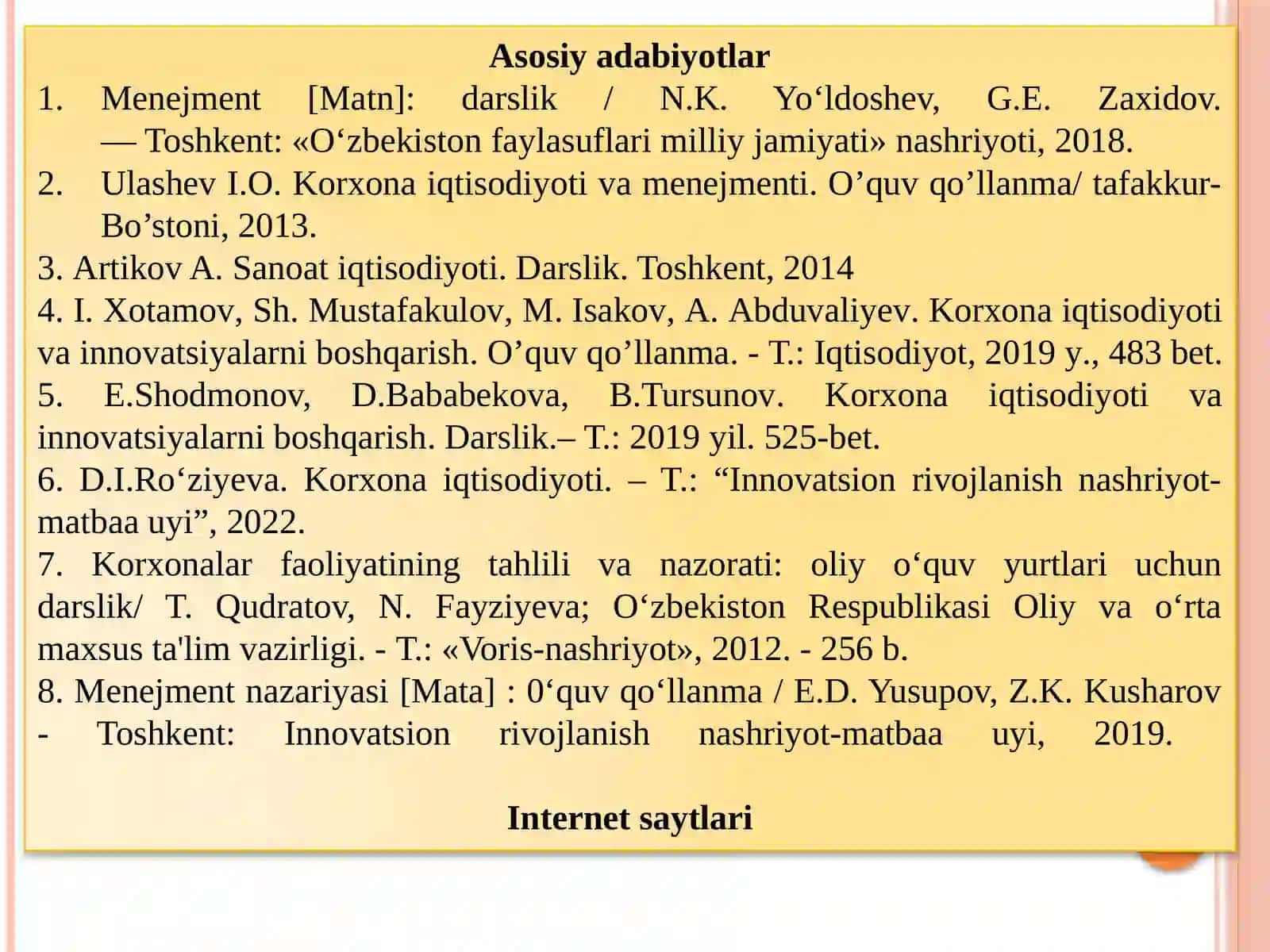 Asosiyadabiyotlar 2