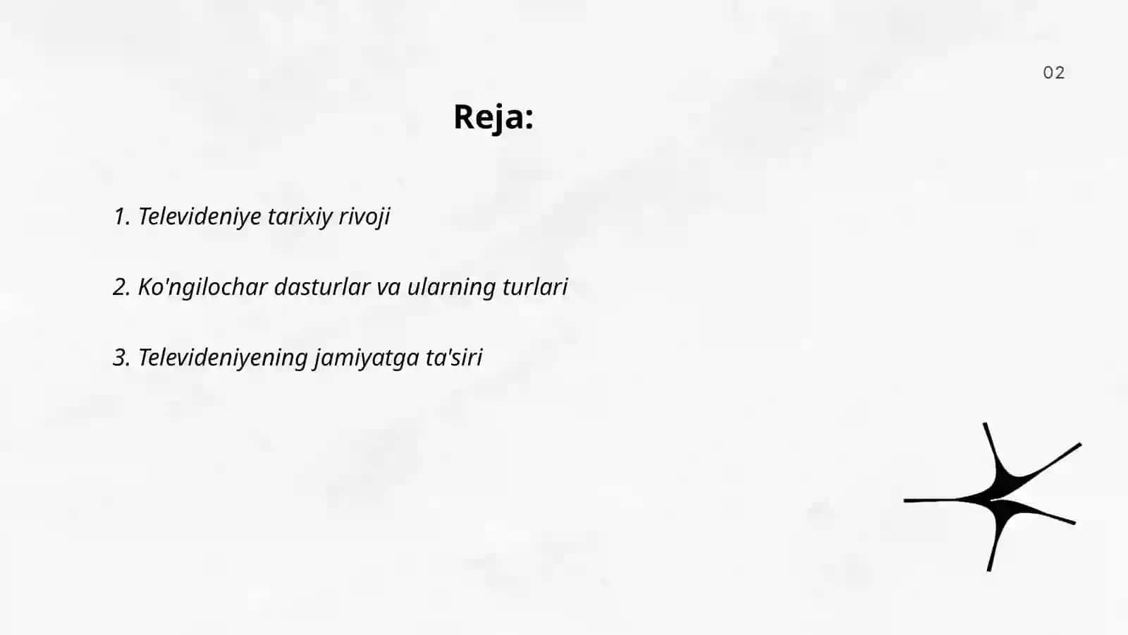 Televideniye ko’ngilochar sanoat sifatida 2